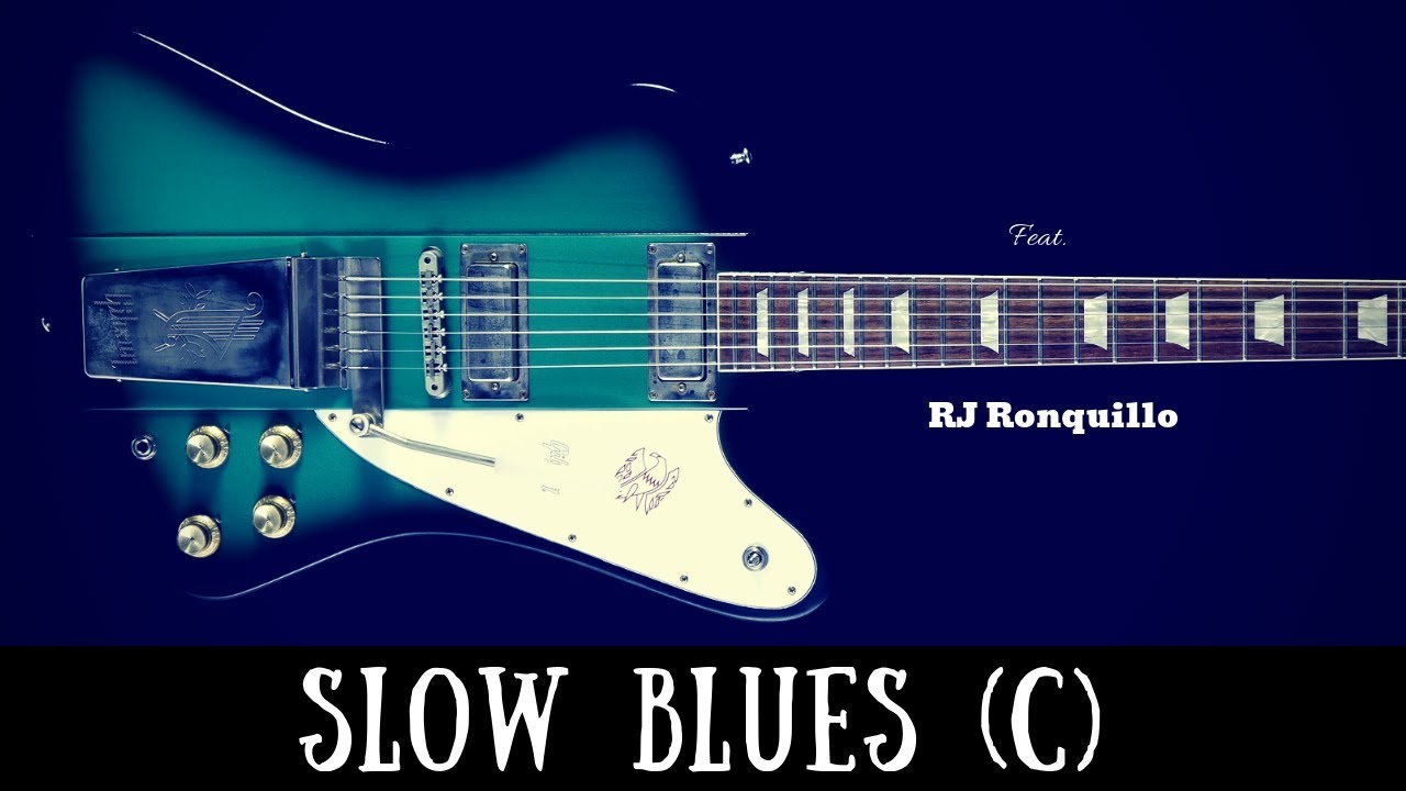 blues backing track