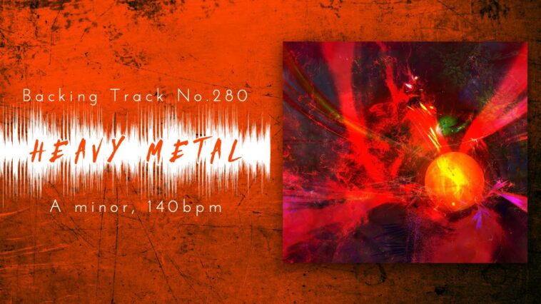 metal backing track