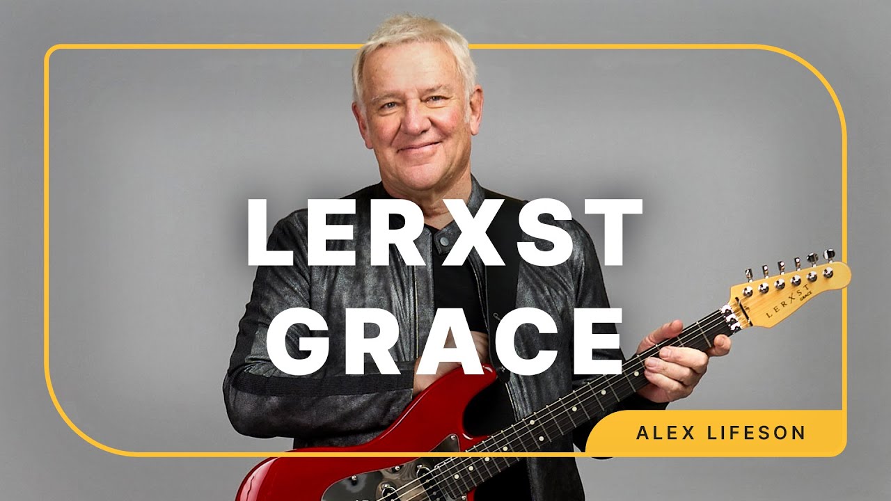 Rush's Alex Lifeson Recreates the Hentor Sportcaster with the Lerxst Grace - YouTube