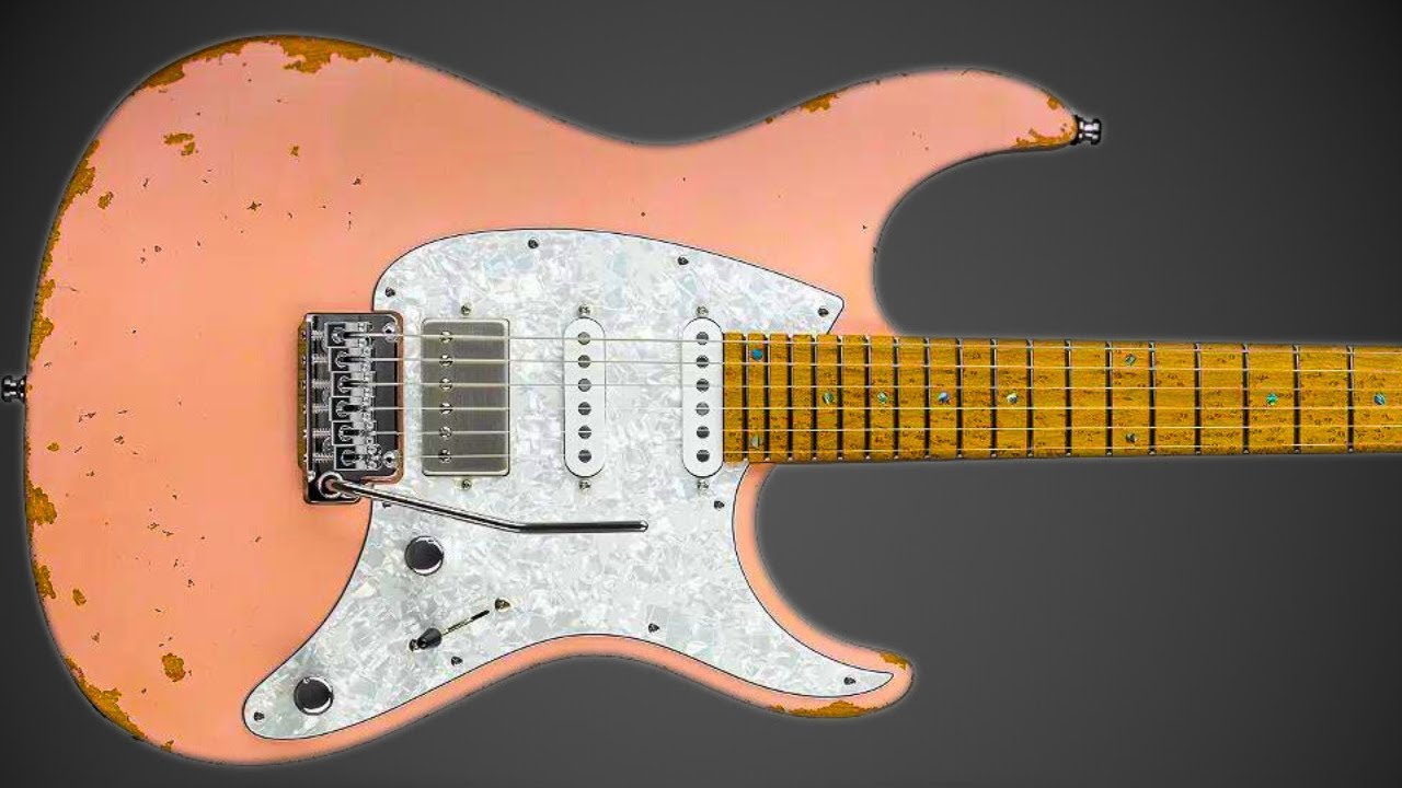 lo-fi guitar backing track