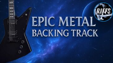 metal backing track