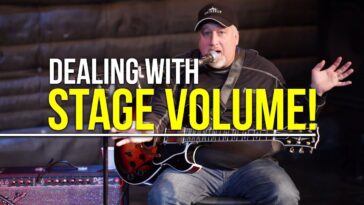 live guitar tone