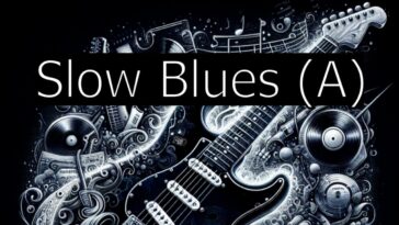 blues guitar backing track free