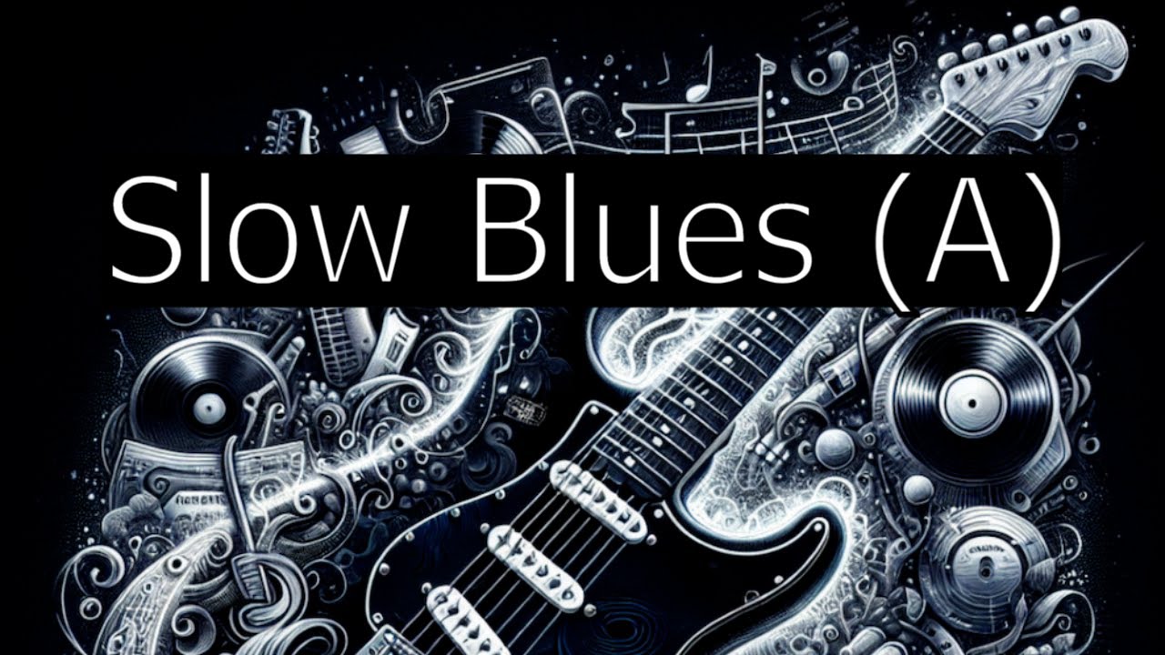 blues guitar backing track free