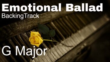 clean guitar backing track