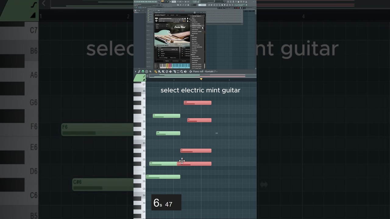 free guitar loop track