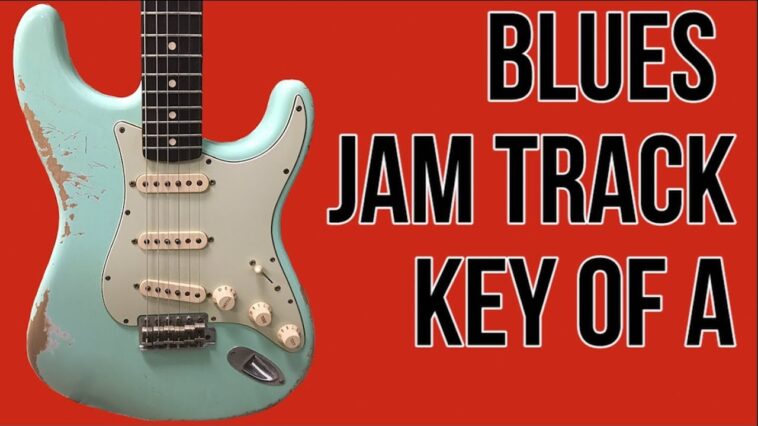 blues backing track