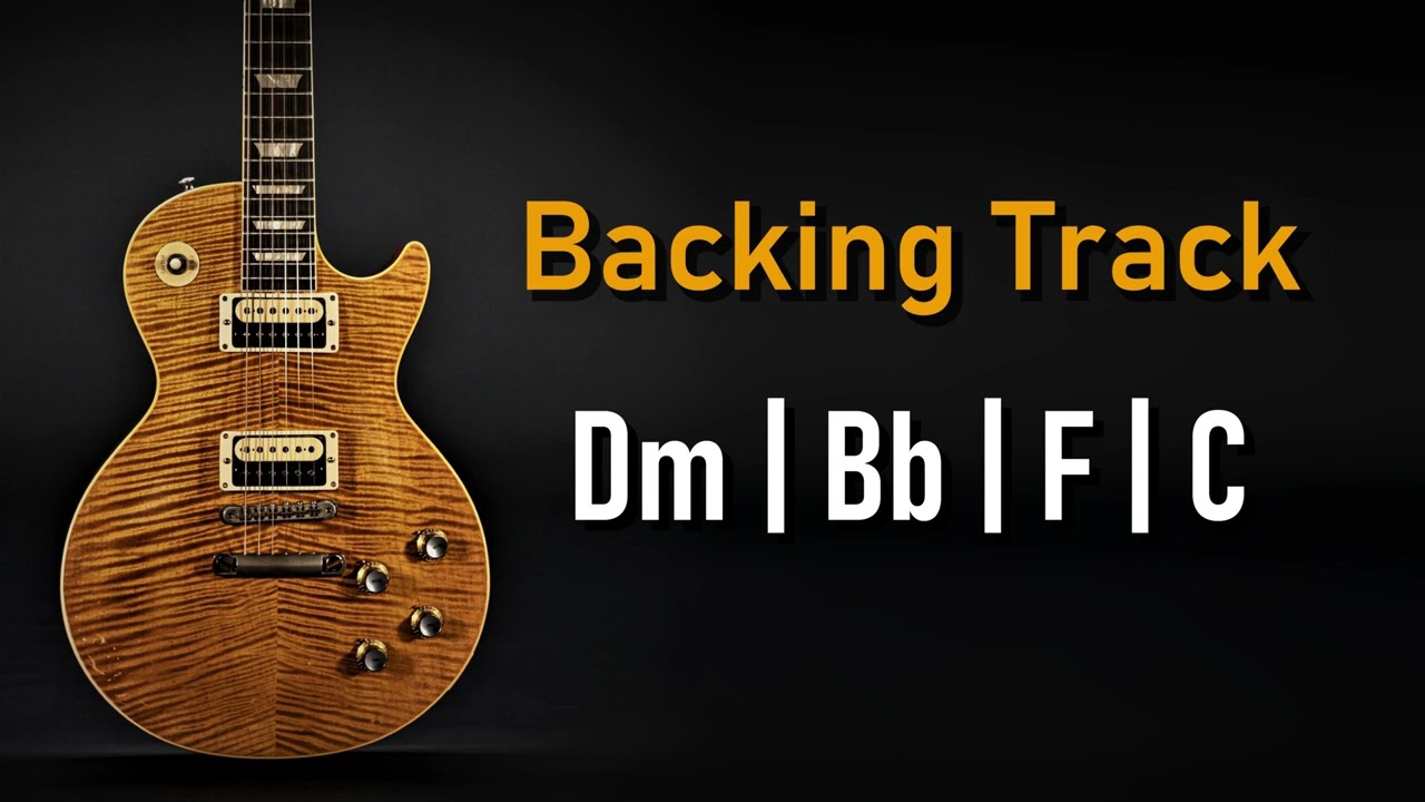 clean guitar backing track