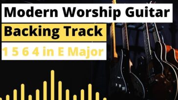 electric guitar practice backing track