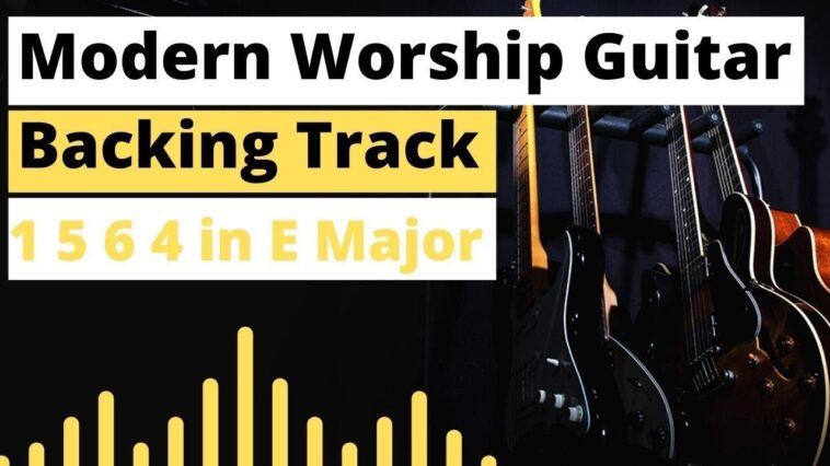 electric guitar practice backing track