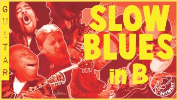 blues backing track