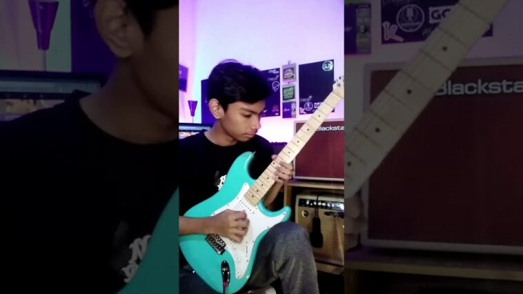 electric guitar solo