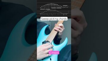 guitar sweep picking