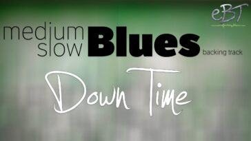 blues guitar backing track free