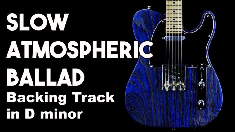 clean guitar backing track