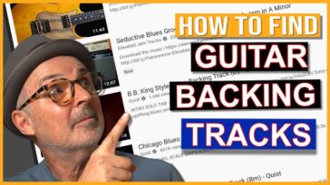 guitar backing music free use