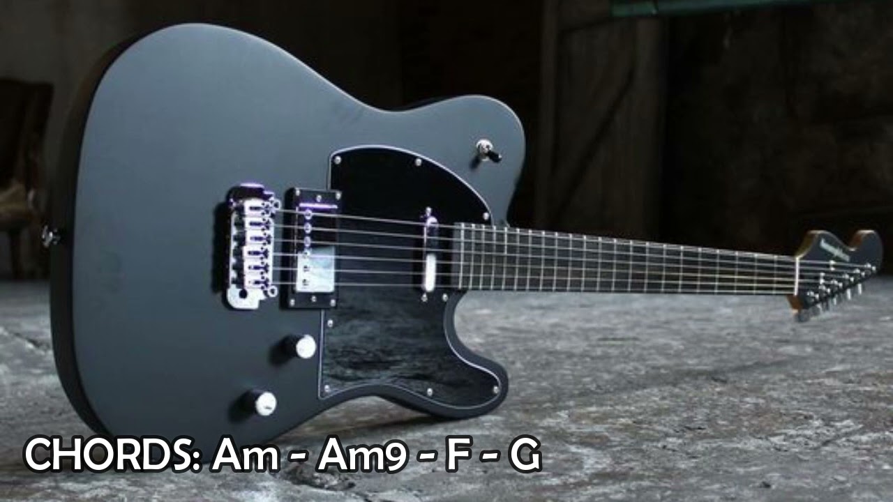 melodic backing track for guitar