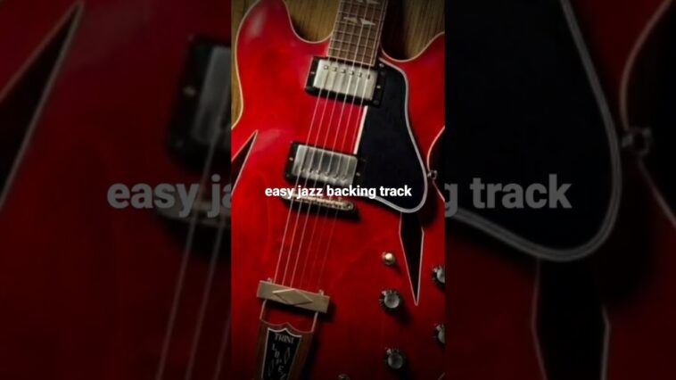 jazz guitar backing track royalty free