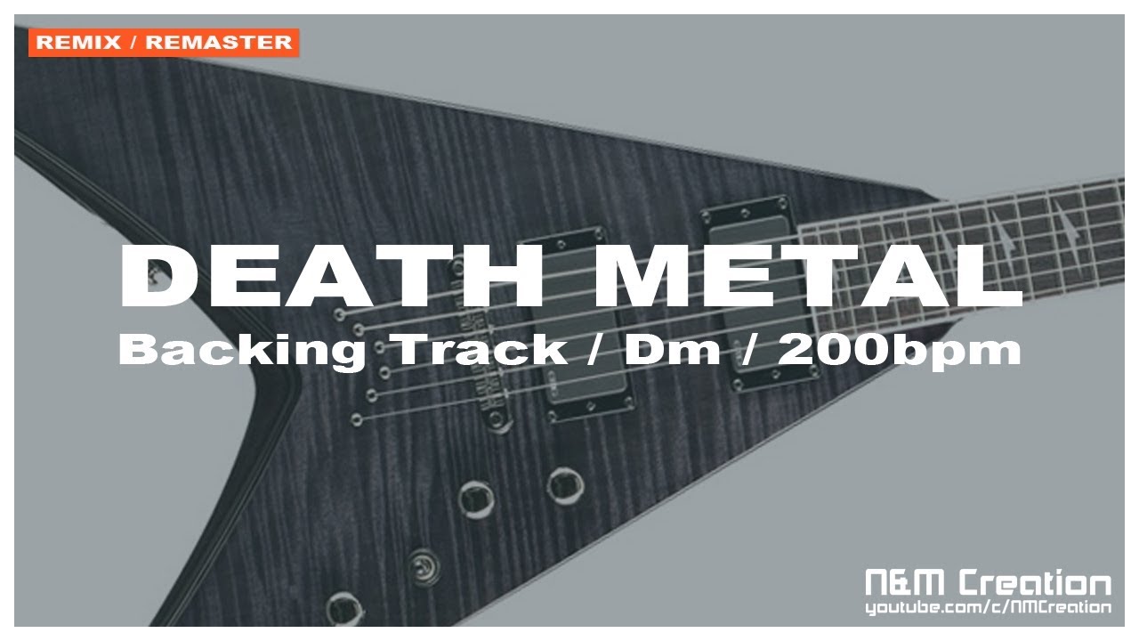 metal backing track
