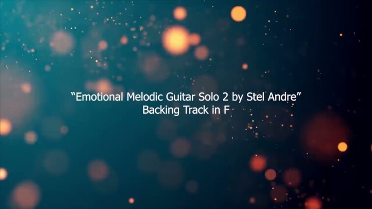 emotional guitar solo