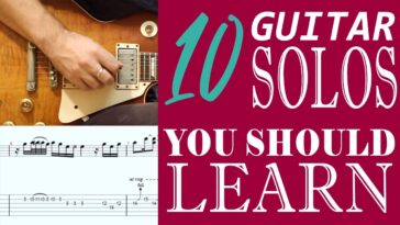 advanced guitar solo