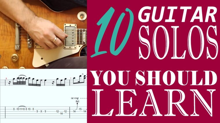 advanced guitar solo