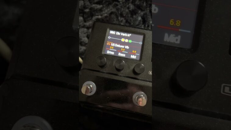 live guitar tone