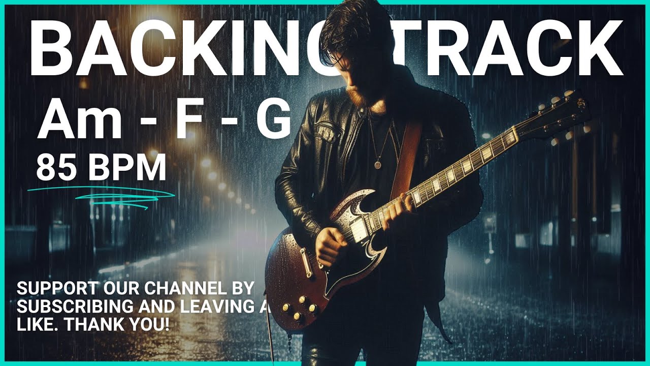 royalty free guitar backing track
