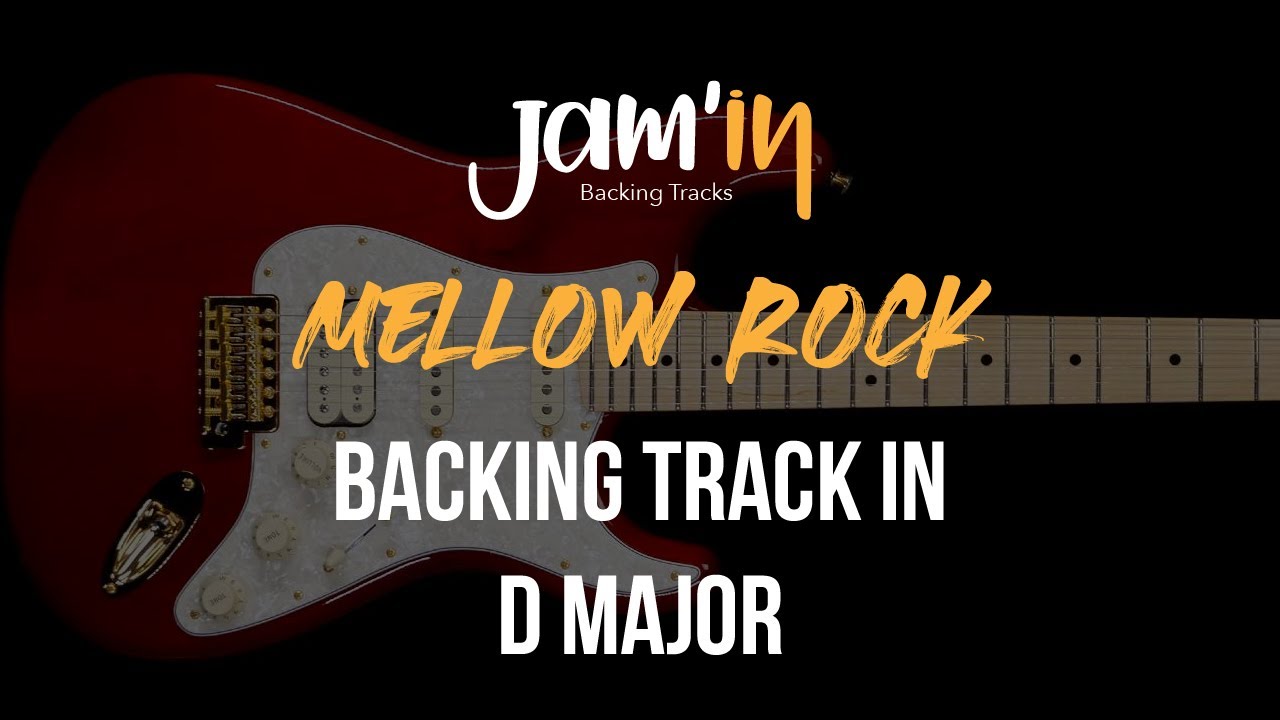 clean guitar backing track