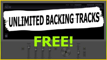 guitar backing music free use