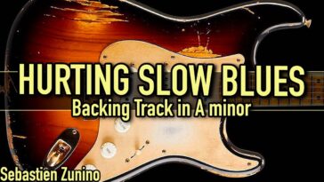 clean guitar backing track