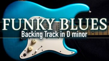 fusion guitar backing track