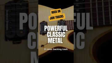 rock guitar backing track royalty free