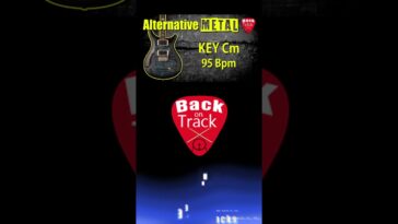 rock guitar backing track royalty free