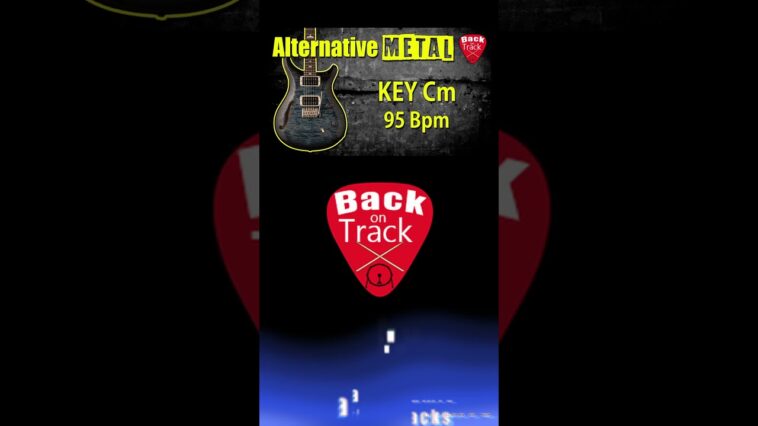 rock guitar backing track royalty free