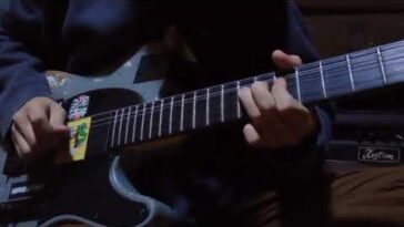 electric guitar solo