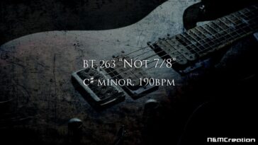 metal backing track