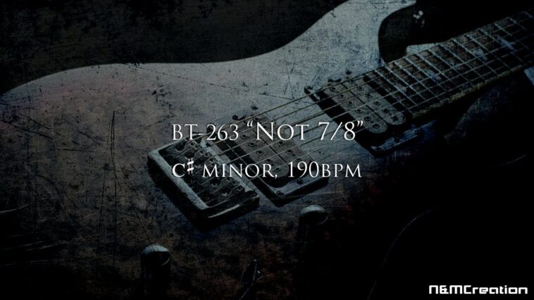 metal backing track