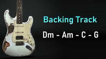 royalty free guitar backing track