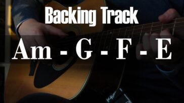 practice guitar solo track