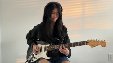 electric guitar solo