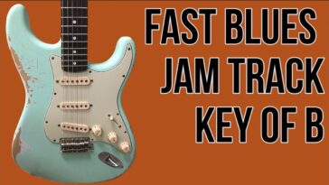 blues guitar backing track free