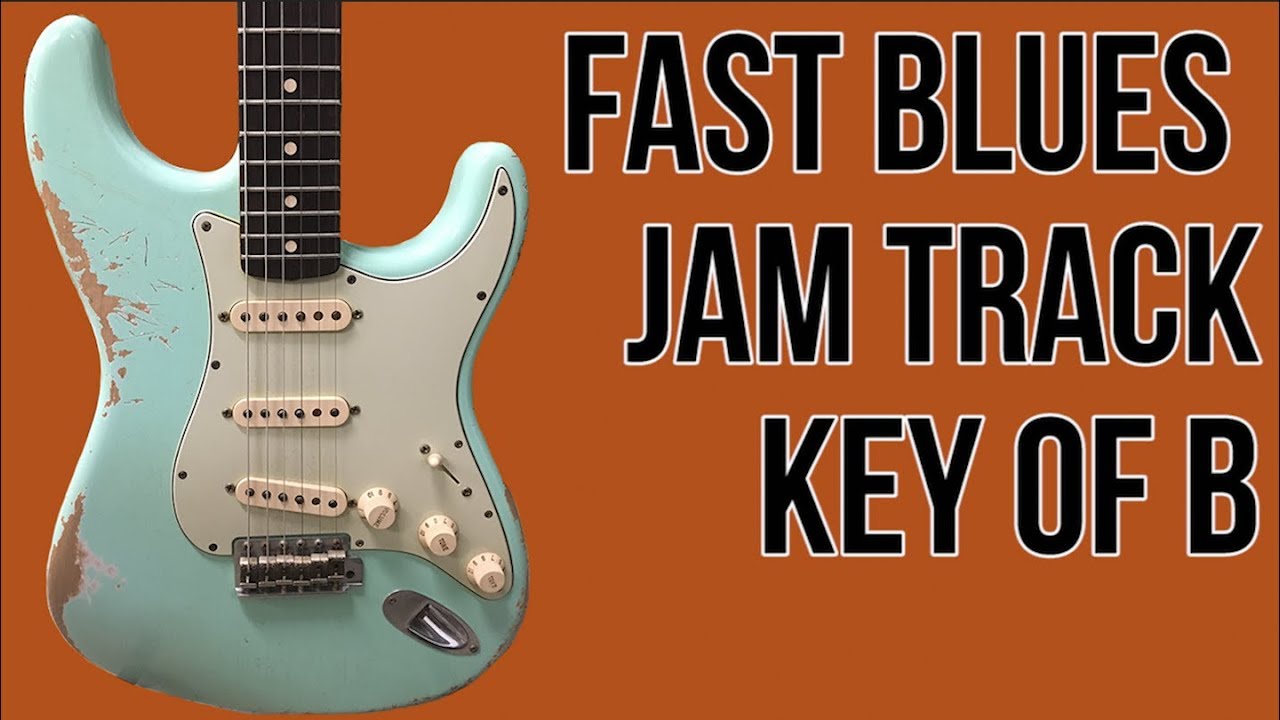 blues guitar backing track free