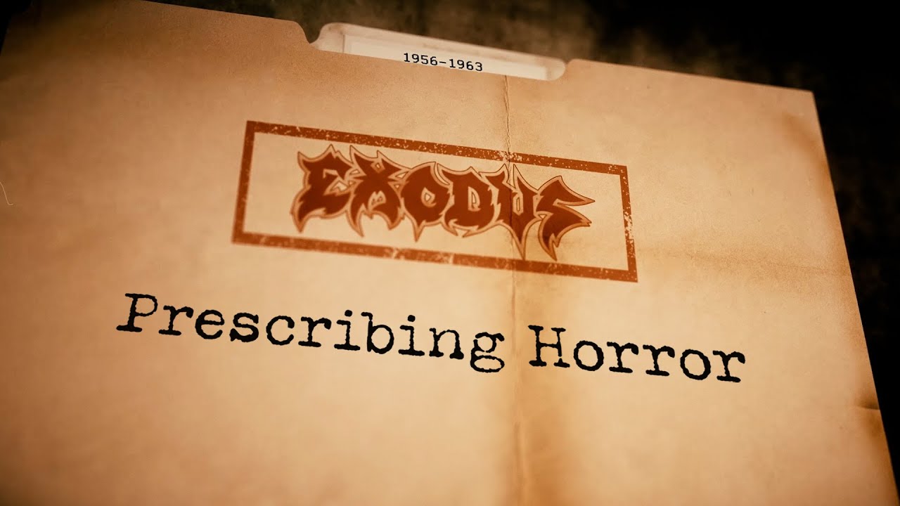 EXODUS - Prescribing Horror (OFFICIAL LYRIC VIDEO) - YouTube