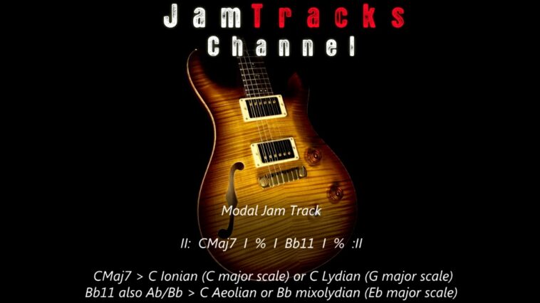 jazz guitar backing track royalty free