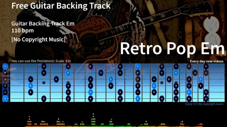 creative commons guitar backing track