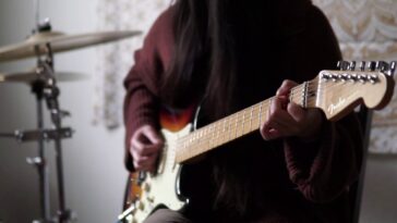 electric guitar jam