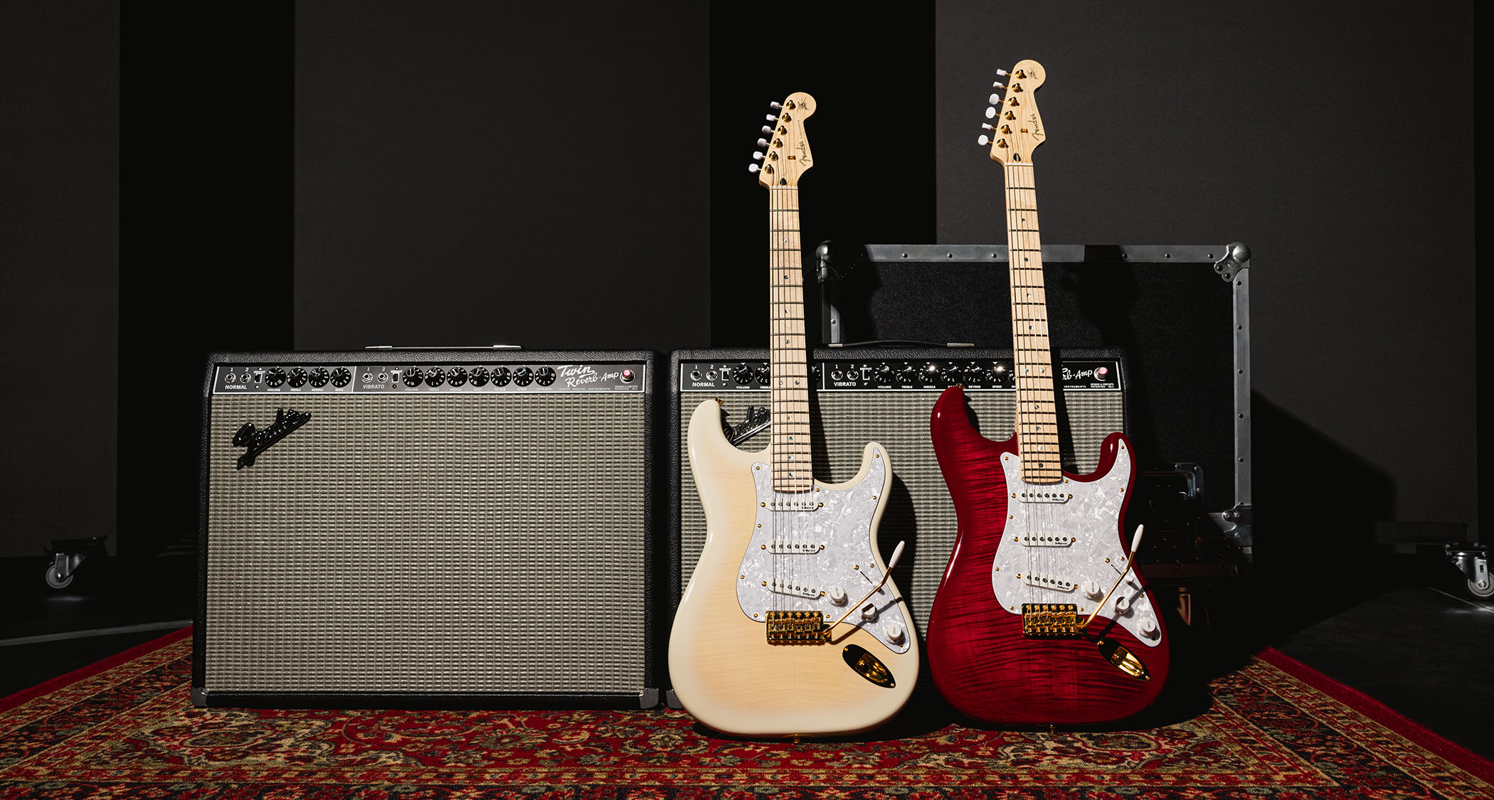 The Fender Richie Kotzen Stratocaster is made in Japan and features a contoured ash body with a stunning figured maple top, and comes with DiMarzio pickups and Gotoh tuners.