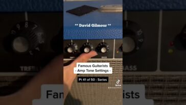 guitar amp settings