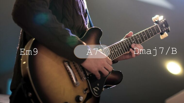 lo-fi guitar backing track